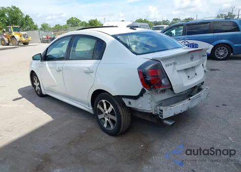 2012 Nissan Sentra 2.0 Sr из США, поврежденный, VIN 3N1AB6AP7CL662813
